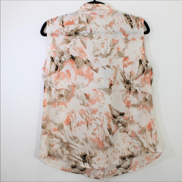 CALVIN KLEIN CK Sleeveless Blouse Careerwear - Picture 4 of 12